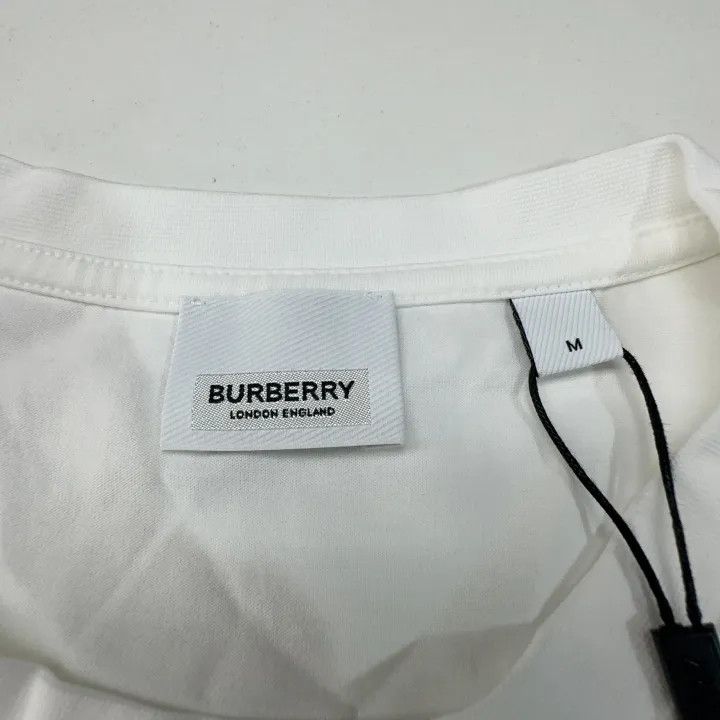 Burberry Burberry SS23 Logo Print Cotton T-Shirt 0079 Size M / US 6-8 / IT 42-44 - 10 Thumbnail