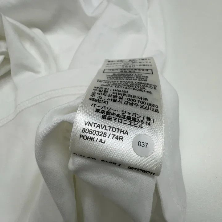 Burberry Burberry Logo Print Short Sleeve T-Shirt 0079 Size XS / US 0-2 / IT 36-38 - 3 Thumbnail