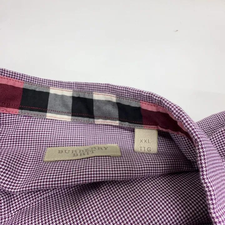 Burberry Burberry Casual Button-Up Long Sleeve Shirt 0079 Size XXL / US 16-18 / IT 52-54 - 6 Thumbnail