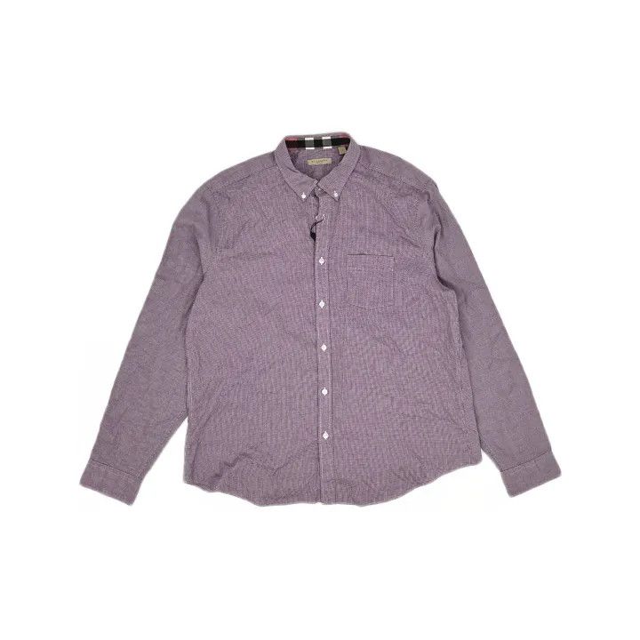 Burberry Burberry Casual Button-Up Long Sleeve Shirt 0079 Size XXL / US 16-18 / IT 52-54 - 2 Thumbnail