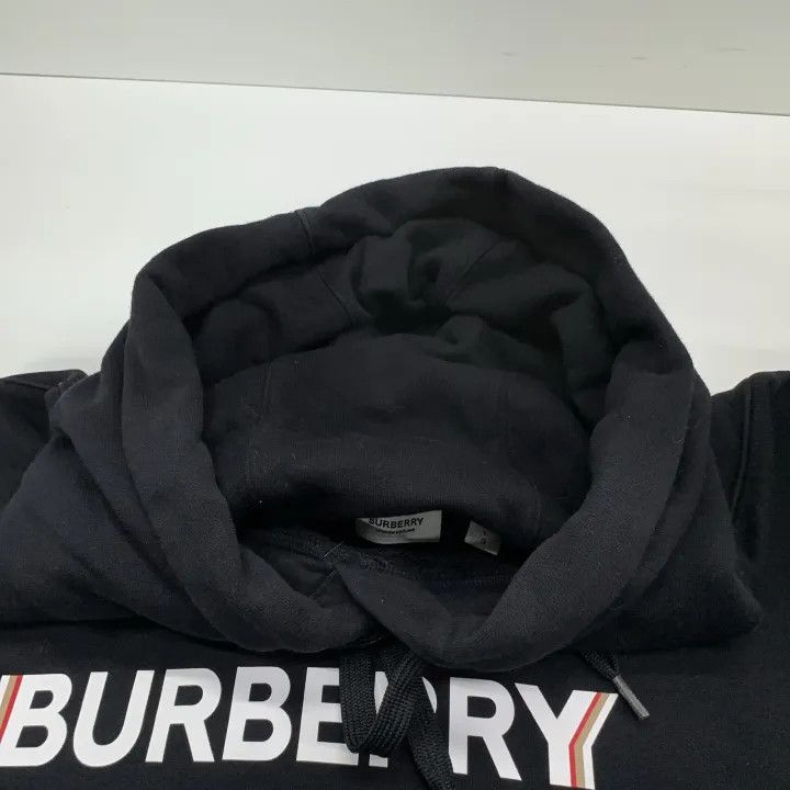 Burberry Burberry Logo Print Hoodie for Women 0079 Size L / US 10 / IT 46 - 7 Thumbnail