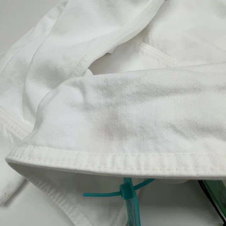 Burberry Burberry White Long Sleeve Denim Jacket 0079 Size M / US 6-8 / IT 42-44 - 6 Thumbnail