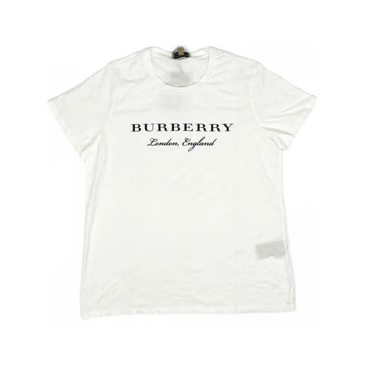 Burberry Burberry Logo Round Neck Short Sleeve T-Shirt 0079 Size XL / US 12-14 / IT 48-50 - 2 Thumbnail