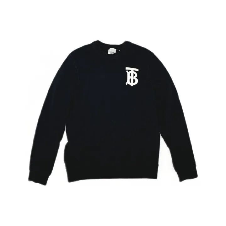 Burberry Burberry Logo Pattern Long Sleeve Sweatshirt 0079 Size S / US 4 / IT 40 - 2 Thumbnail