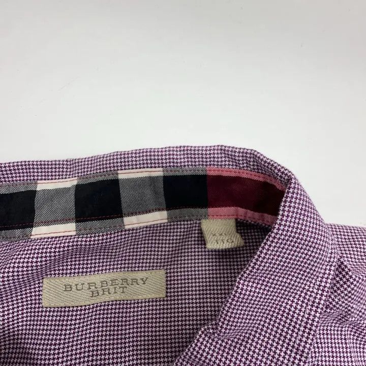 Burberry Burberry Casual Long Sleeve Button-Up Shirt 0079 Size XXL / US 16-18 / IT 52-54 - 5 Thumbnail
