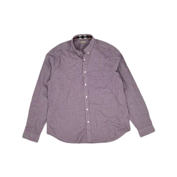 Burberry Burberry Casual Long Sleeve Button-Up Shirt 0079 Size XXL / US 16-18 / IT 52-54 - 2 Thumbnail