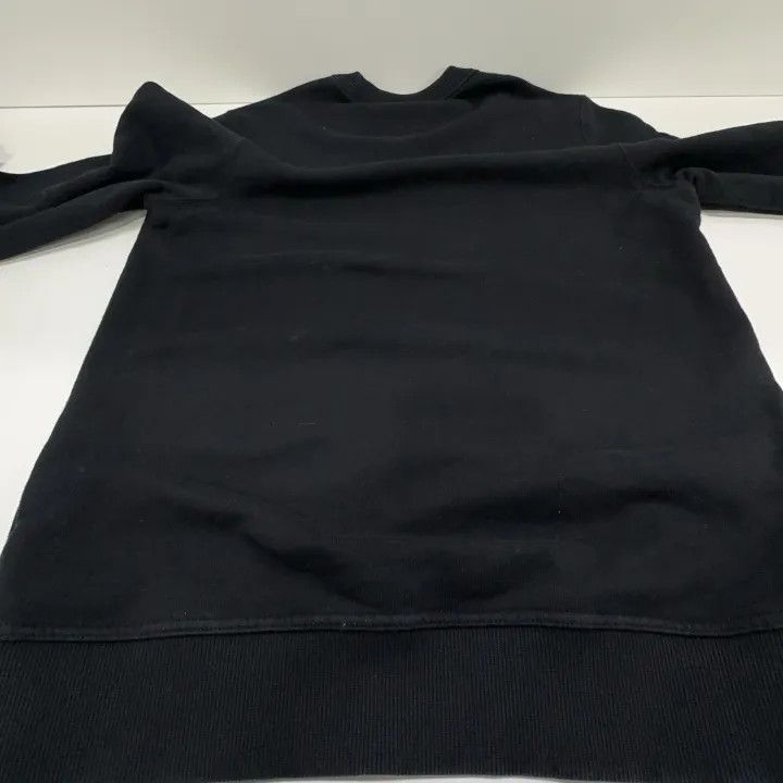 Burberry Burberry Black Long Sleeve Sweatshirt with Logo 0079 Size S / US 4 / IT 40 - 9 Thumbnail