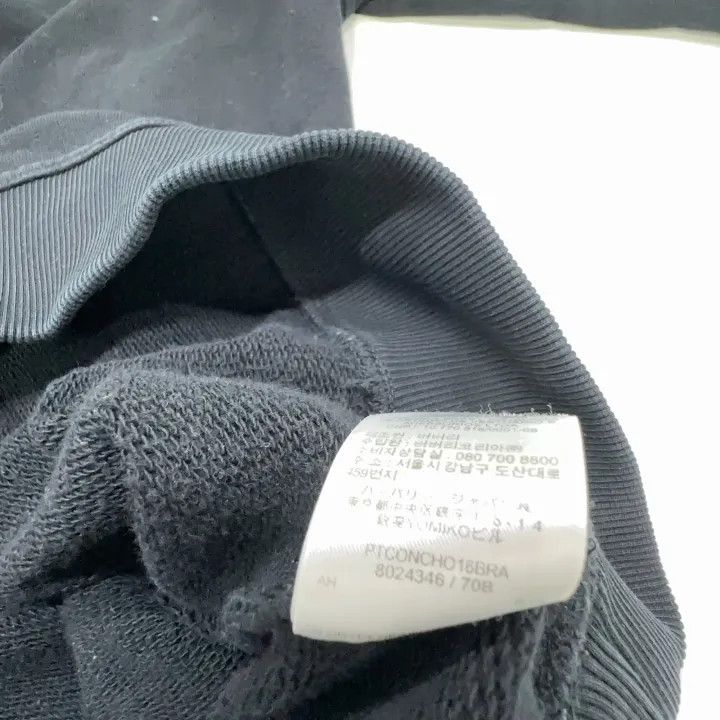 Burberry Burberry Black Long Sleeve Sweatshirt with Logo 0079 Size S / US 4 / IT 40 - 4 Thumbnail