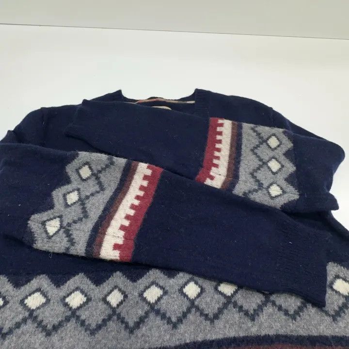 Burberry Burberry SS23 Diamond Pattern Knit Sweater 0079 Size M / US 6-8 / IT 42-44 - 8 Thumbnail