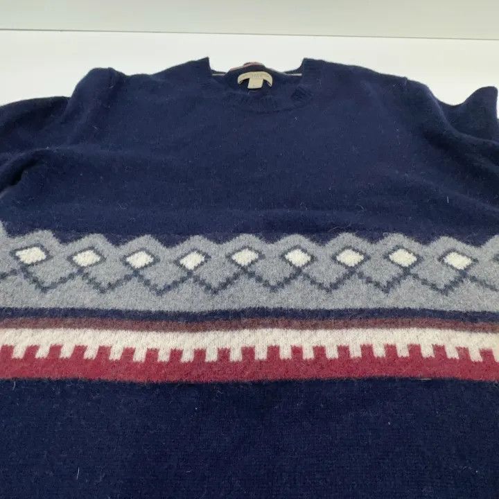 Burberry Burberry SS23 Diamond Pattern Knit Sweater 0079 Size M / US 6-8 / IT 42-44 - 7 Thumbnail