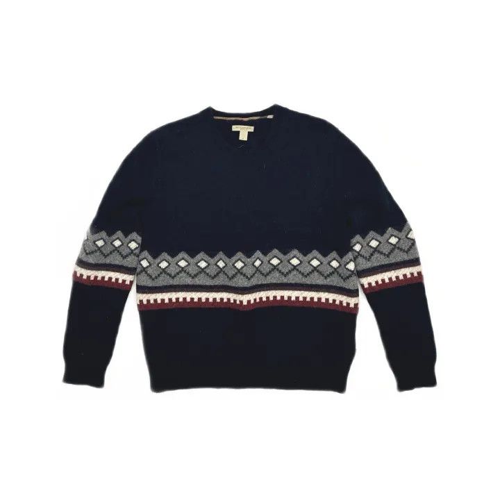 Burberry Burberry SS23 Diamond Pattern Knit Sweater 0079 Size M / US 6-8 / IT 42-44 - 2 Thumbnail