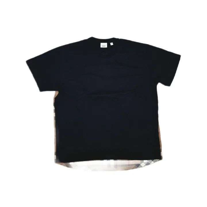 Burberry Burberry Black Oversized Cotton T-Shirt for Women 0079 Size S / US 4 / IT 40 - 2 Thumbnail
