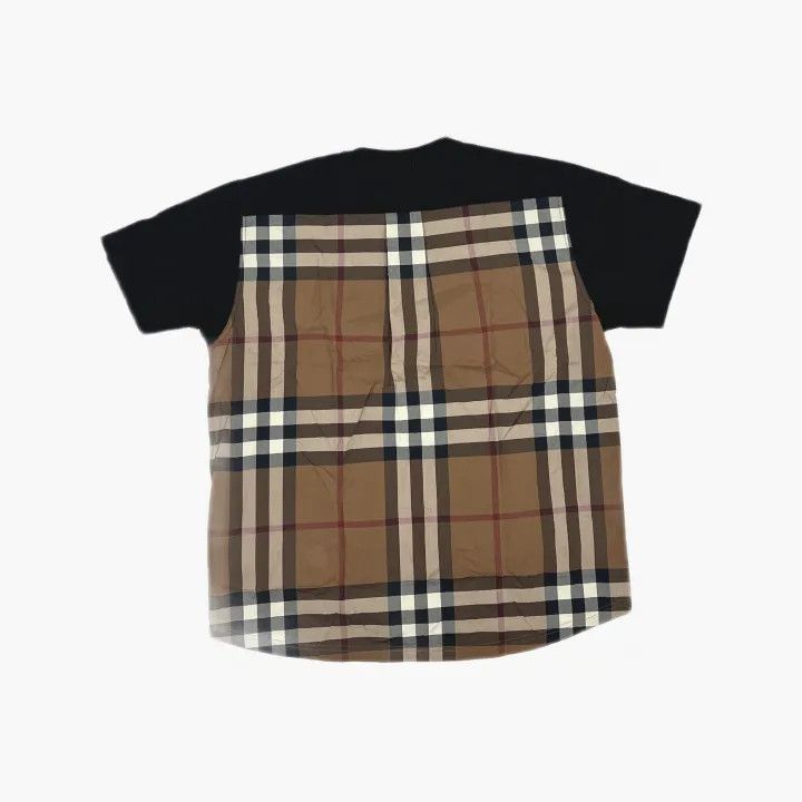 Burberry Burberry Black Oversized Cotton T-Shirt for Women 0079 Size S / US 4 / IT 40 - 3 Thumbnail