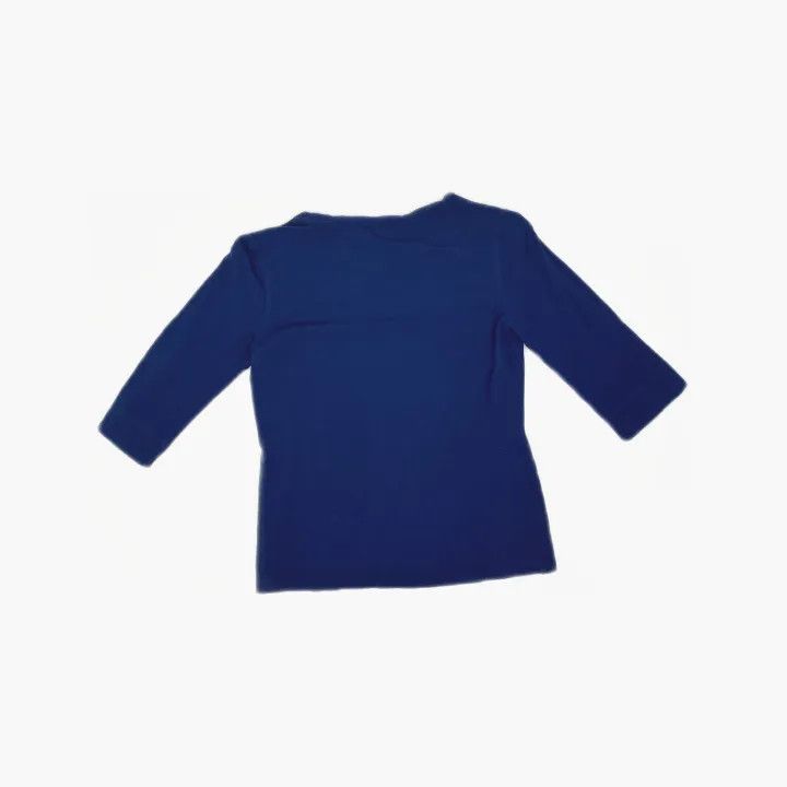 Burberry Burberry Blue Striped T-Shirt for Women 0079 Size M / US 6-8 / IT 42-44 - 3 Thumbnail