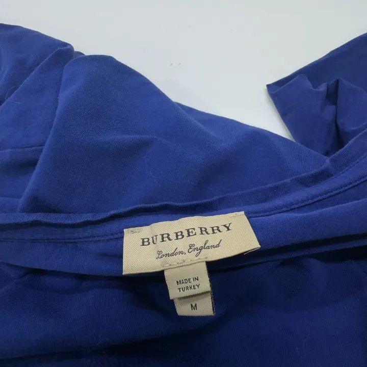 Burberry Burberry Blue Striped T-Shirt for Women 0079 Size M / US 6-8 / IT 42-44 - 4 Thumbnail