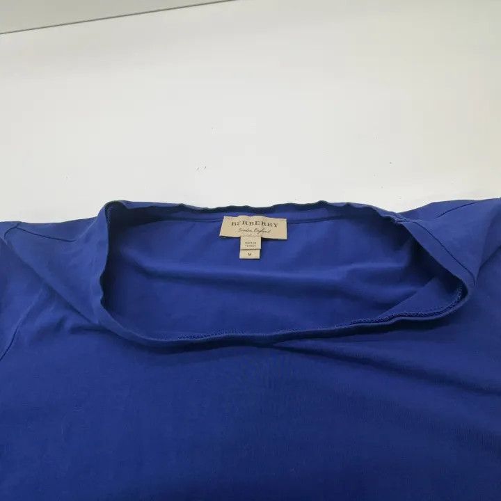 Burberry Burberry Blue Striped T-Shirt for Women 0079 Size M / US 6-8 / IT 42-44 - 6 Thumbnail