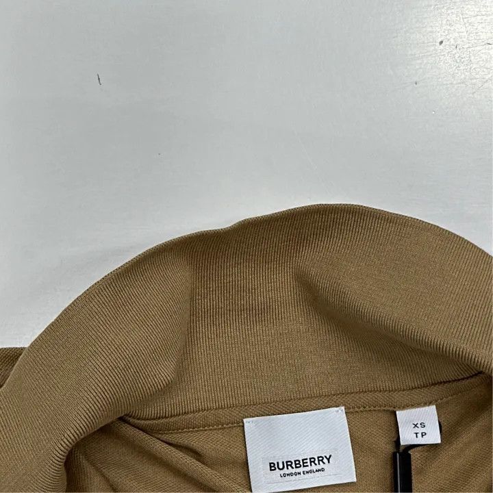 Burberry Burberry Casual Brown Logo Embroidered Polo 0079 Size XS / US 0-2 / IT 36-38 - 2 Thumbnail
