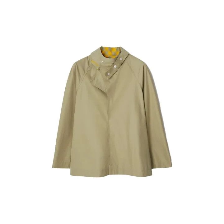 Burberry Burberry Green Casual Long Sleeve Jacket 0079 Size S / US 4 / IT 40 - 2 Thumbnail