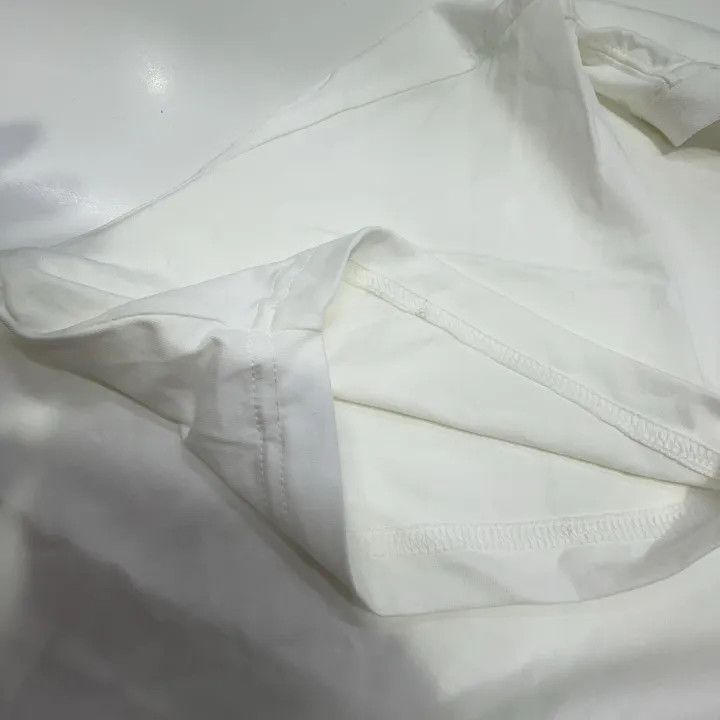 Burberry Burberry White Cotton Pocket T-Shirt 0079 Size M / US 6-8 / IT 42-44 - 6 Thumbnail