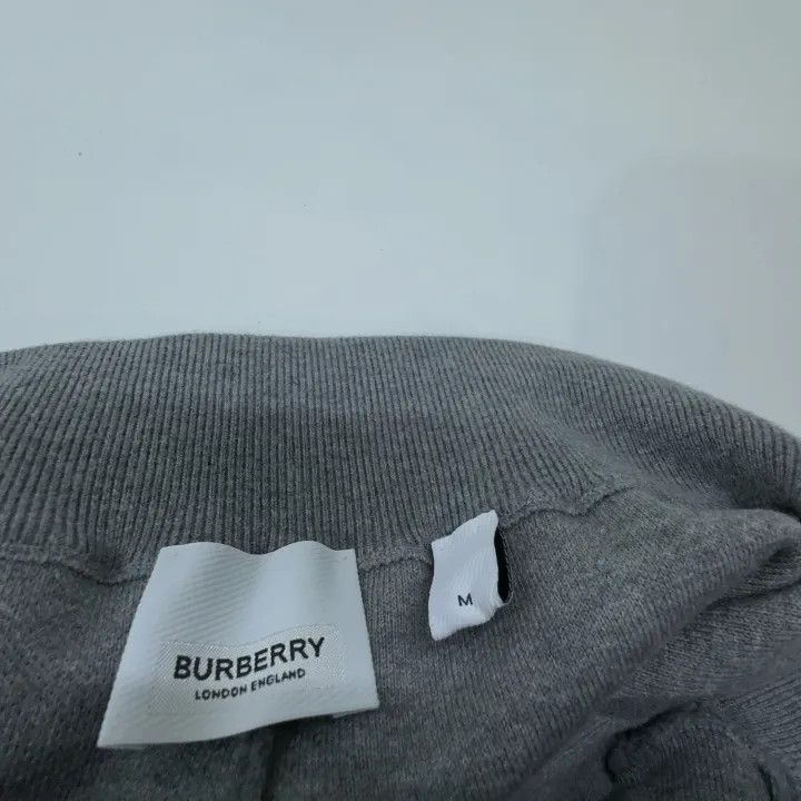 Burberry Burberry Logo Printed Knit Jogging Pants for Women 0079 Size 23" - 4 Thumbnail