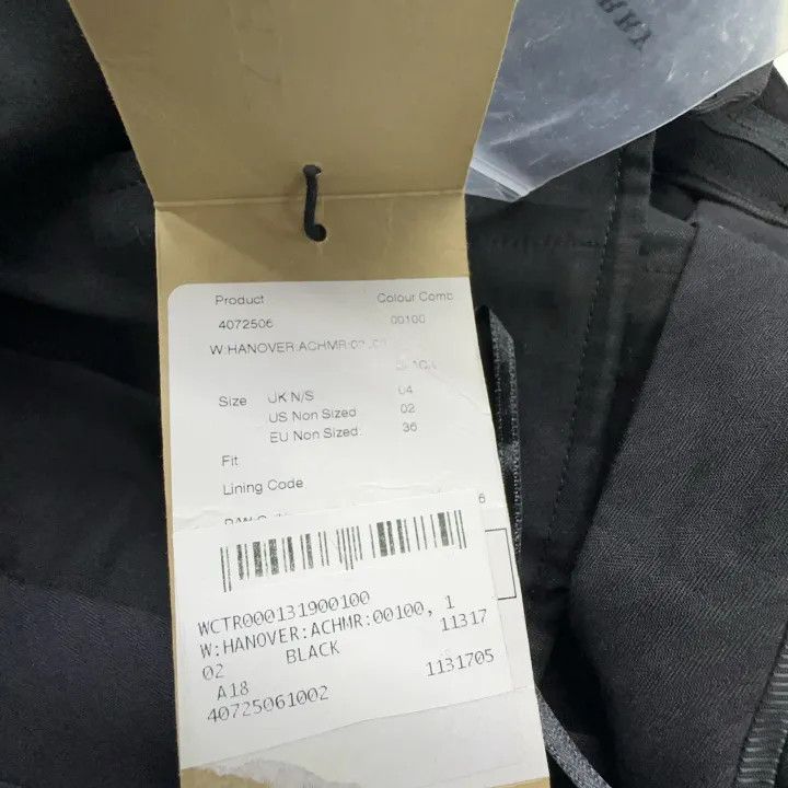 Burberry Burberry Black Casual Straight Leg Pants 0079 Size 24" / US 00 / IT 34 - 7 Thumbnail