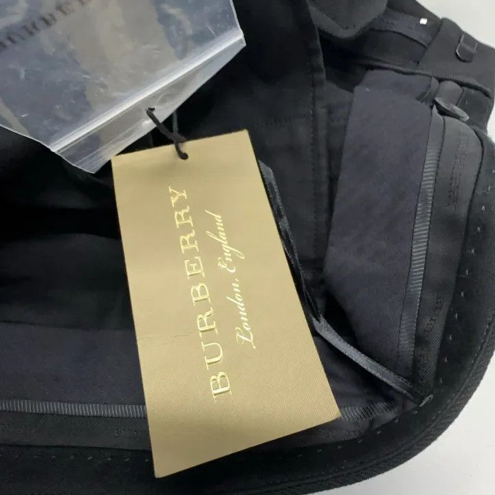 Burberry Burberry Black Casual Straight Leg Pants 0079 Size 24" / US 00 / IT 34 - 6 Thumbnail