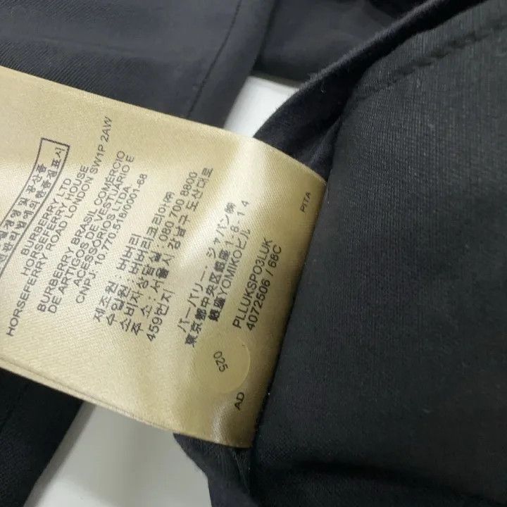 Burberry Burberry Black Casual Straight Leg Pants 0079 Size 24" / US 00 / IT 34 - 5 Thumbnail
