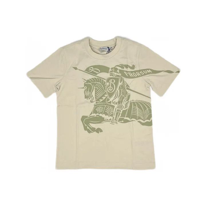 Burberry Burberry Equestrian Print Short Sleeve T-Shirt 0079 Size XS / US 0-2 / IT 36-38 - 2 Thumbnail