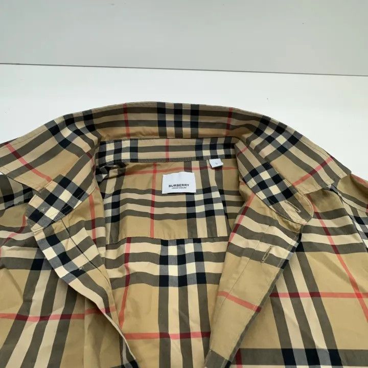 Burberry Burberry Classic Check Long Sleeve Shirt 0079 Size L / US 10 / IT 46 - 6 Thumbnail