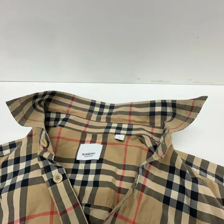 Burberry Burberry Classic Check Long Sleeve Shirt 0079 Size L / US 10 / IT 46 - 6 Thumbnail