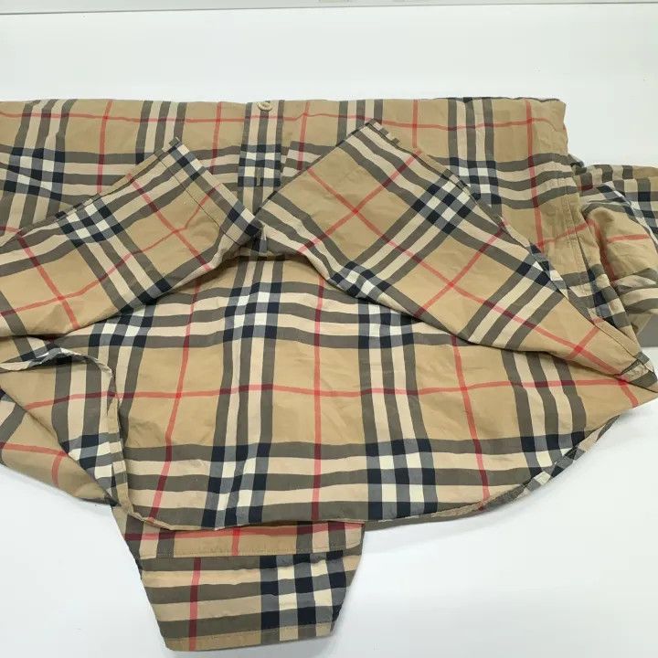 Burberry Burberry Classic Check Long Sleeve Shirt 0079 Size L / US 10 / IT 46 - 8 Thumbnail