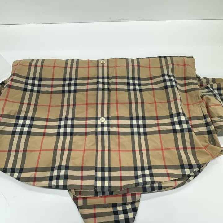 Burberry Burberry Classic Check Long Sleeve Shirt 0079 Size L / US 10 / IT 46 - 7 Thumbnail