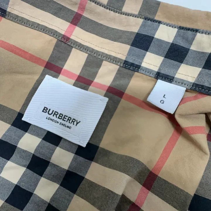 Burberry Burberry Classic Check Long Sleeve Shirt 0079 Size L / US 10 / IT 46 - 5 Thumbnail