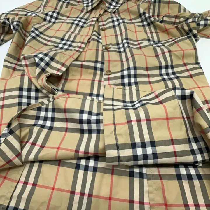 Burberry Burberry Plaid Long Sleeve Shirt for Women 0079 Size M / US 6-8 / IT 42-44 - 7 Thumbnail