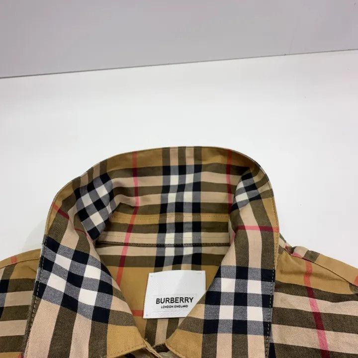 Burberry Burberry Check Pattern Long Sleeve Casual Shirt 0079 Size S / US 4 / IT 40 - 7 Thumbnail