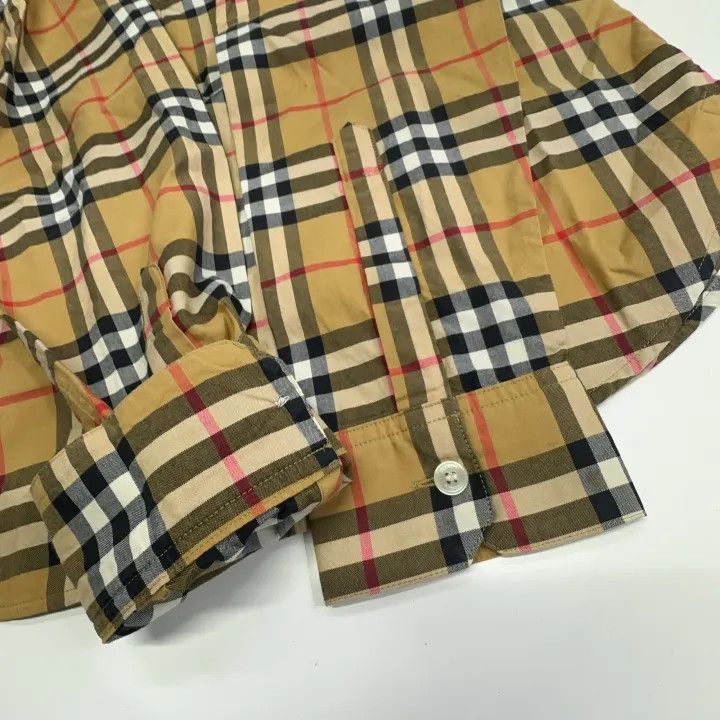 Burberry Burberry Check Pattern Long Sleeve Casual Shirt 0079 Size S / US 4 / IT 40 - 11 Thumbnail