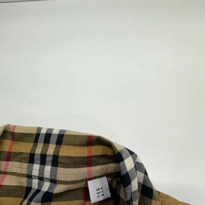 Burberry Burberry Check Pattern Long Sleeve Casual Shirt 0079 Size S / US 4 / IT 40 - 4 Thumbnail