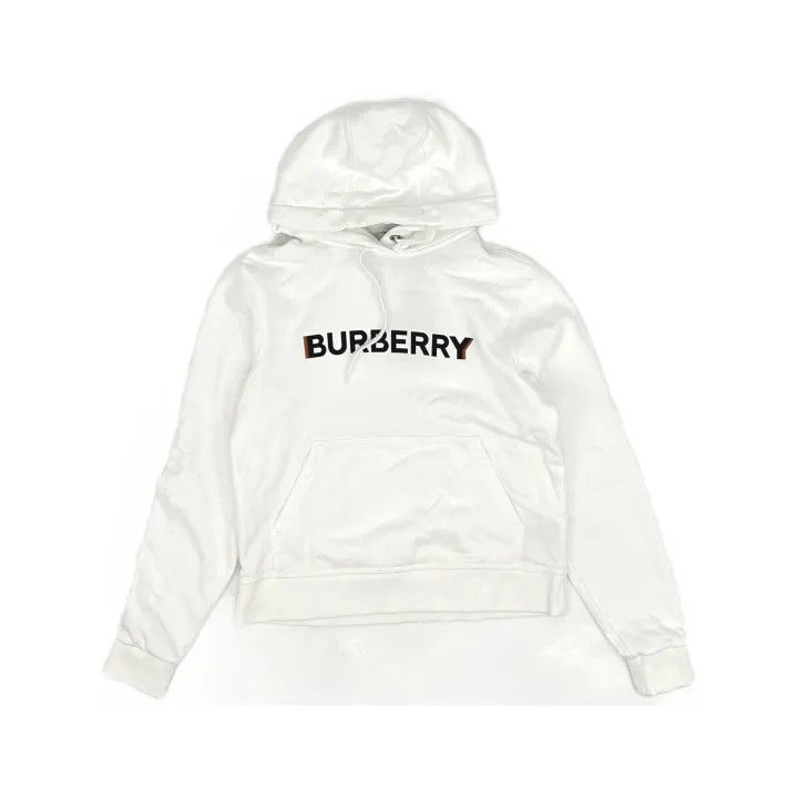 Burberry Burberry Logo Print Pullover Hoodie for All 0079 Size XS / US 0-2 / IT 36-38 - 2 Thumbnail