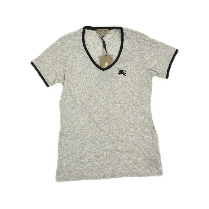 Burberry Burberry Short Sleeve Rider Logo T-shirt 0079 Size S / US 4 / IT 40 - 2 Thumbnail