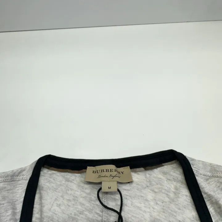 Burberry Burberry Gray Short Sleeve T-Shirt for Women 0079 Size M / US 6-8 / IT 42-44 - 10 Thumbnail