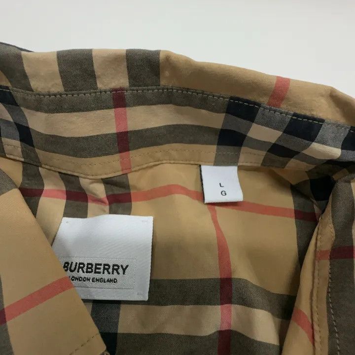 Burberry Burberry Classic Plaid Long Sleeve Shirt 0079 Size L / US 10 / IT 46 - 5 Thumbnail
