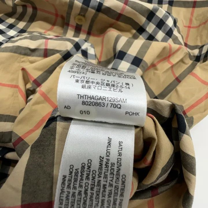 Burberry Burberry Classic Plaid Long Sleeve Shirt 0079 Size L / US 10 / IT 46 - 4 Thumbnail