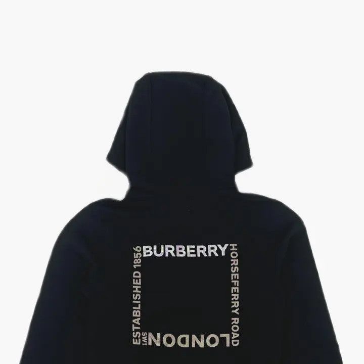 Burberry Burberry Black Logo Printed Hoodie for Women 0079 Size XS / US 0-2 / IT 36-38 - 4 Thumbnail