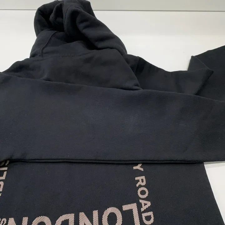 Burberry Burberry Black Logo Printed Hoodie for Women 0079 Size XS / US 0-2 / IT 36-38 - 14 Thumbnail
