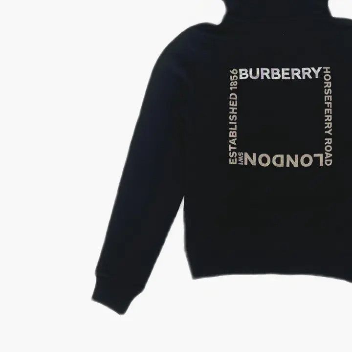 Burberry Burberry Black Logo Printed Hoodie for Women 0079 Size XS / US 0-2 / IT 36-38 - 5 Thumbnail