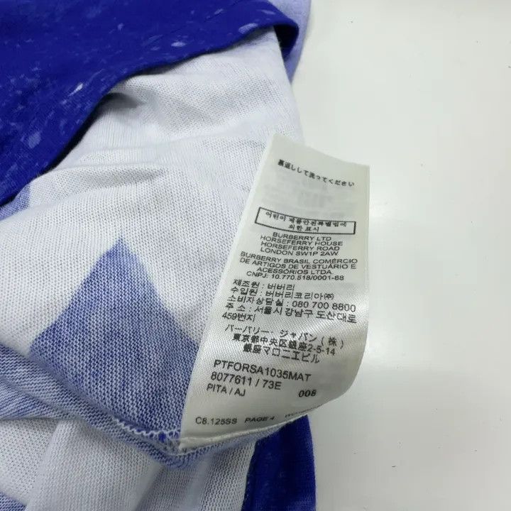 Burberry Burberry Casual Printed Short Sleeve T-Shirt 0079 Size M / US 6-8 / IT 42-44 - 4 Thumbnail