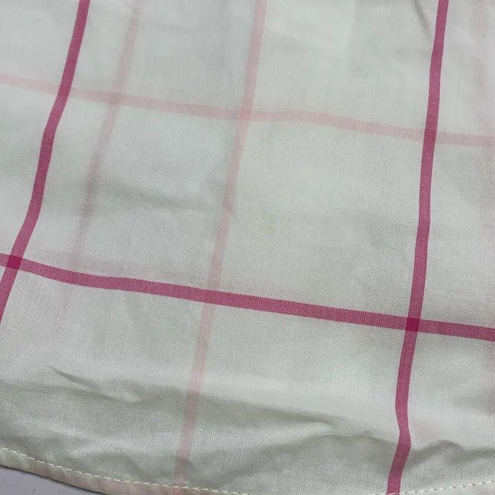 Burberry Burberry Color-Block Plaid Shirt Dress for Women 0079 Size S / US 4 / IT 40 - 7 Thumbnail