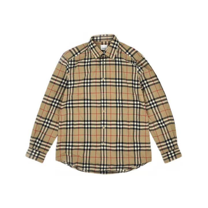 Burberry Burberry Classic Plaid Long Sleeve Shirt 0079 Size M / US 6-8 / IT 42-44 - 2 Thumbnail