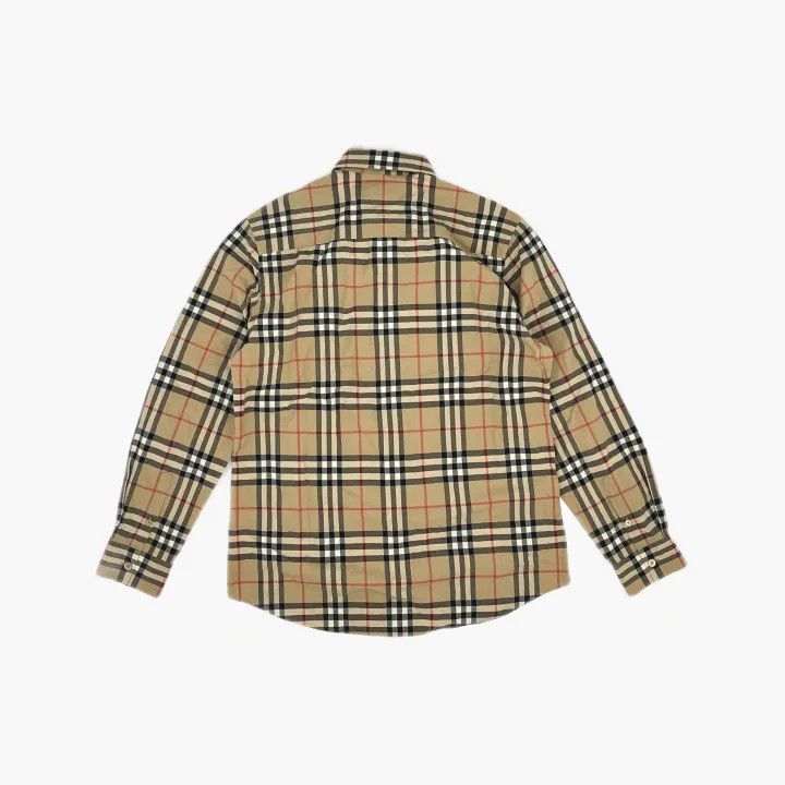 Burberry Burberry Classic Plaid Long Sleeve Shirt 0079 Size M / US 6-8 / IT 42-44 - 3 Thumbnail