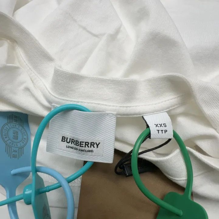 Burberry Burberry Monogram Motif Oversized T-shirt 0079 Size XXS / US 00 / IT 34 - 4 Thumbnail